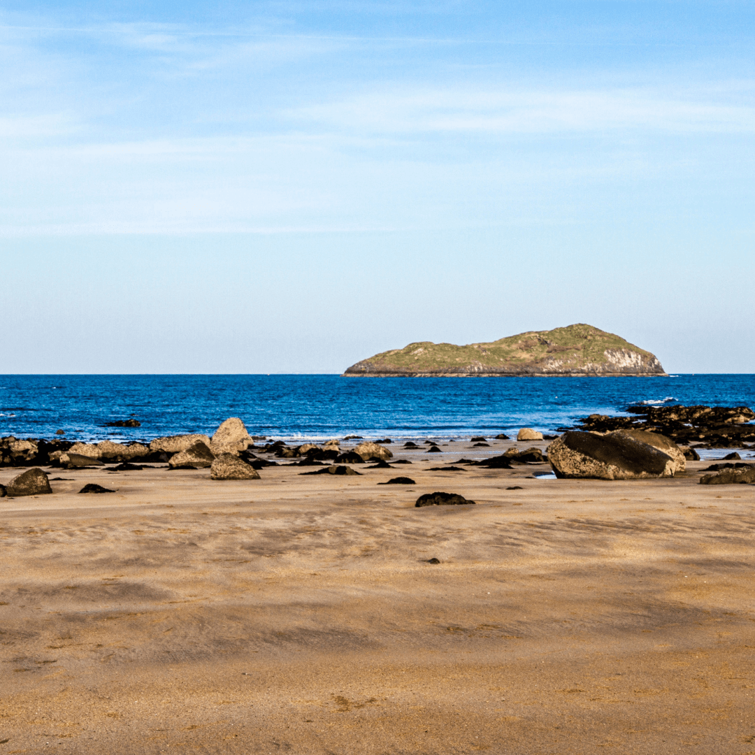 East Lothian coast